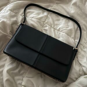 Burberry leather shoulder bag vintage